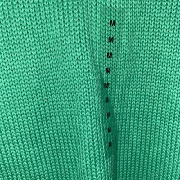 Polo Ralph Lauren Sport Women's M Spring Green Cotton Knit Cowl Pullover Sweater - Picture 4 of 8